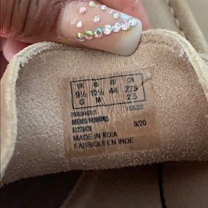 Clark’s size US 10/1/2. UK 91/2